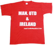 Man Utd and Ireland tee shirt