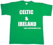 Celtic and Ireland tee shirt